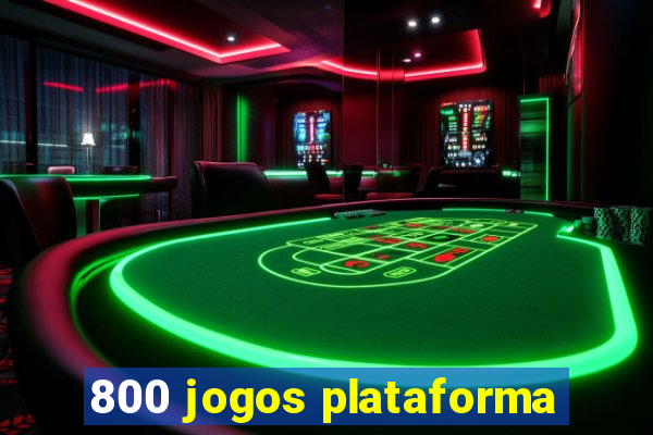 800 jogos plataforma